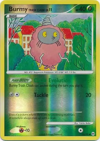 Burmy Trash Cloak, catalogue front