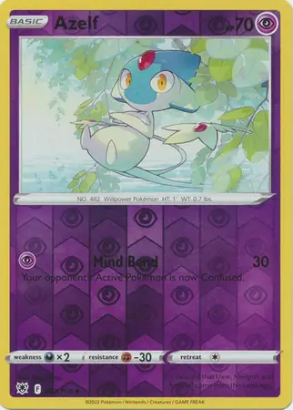 Azelf, catalogue front