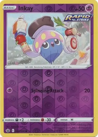Inkay, catalogue front