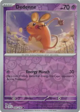 Dedenne, catalogue front