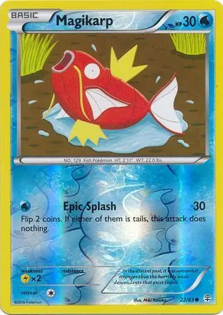 Magikarp, catalogue front