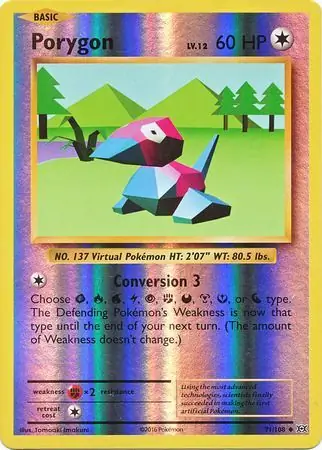 Porygon, catalogue front