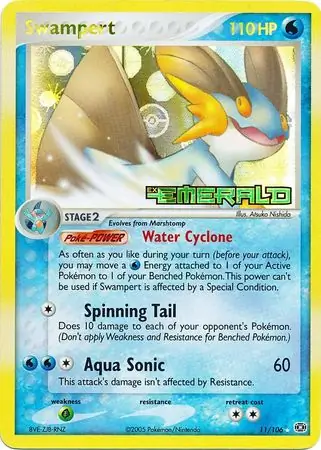 Swampert, catalogue front