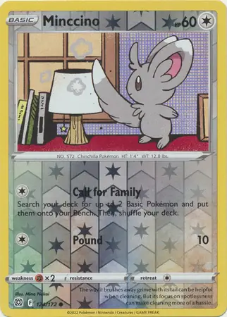 Minccino, catalogue front