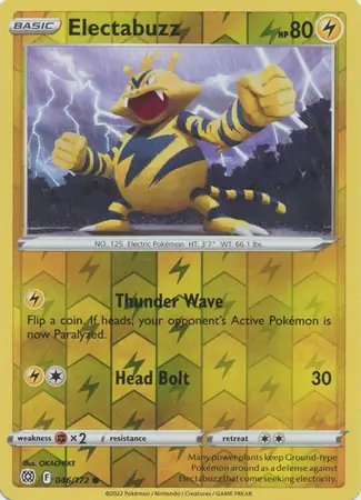 Electabuzz, catalogue front
