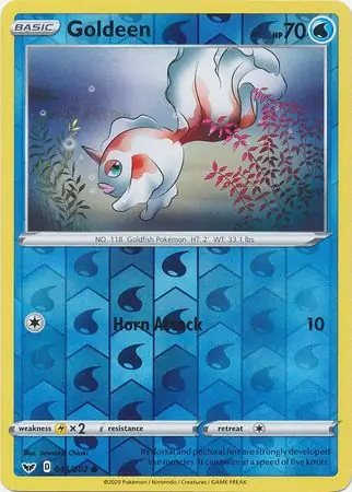 Goldeen, catalogue front