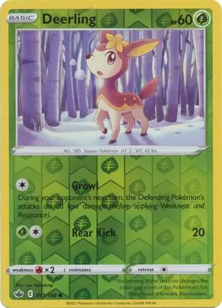 Deerling, catalogue front