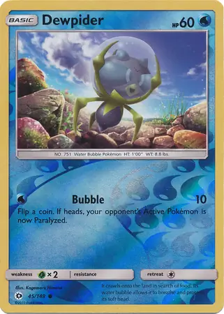 Dewpider, catalogue front