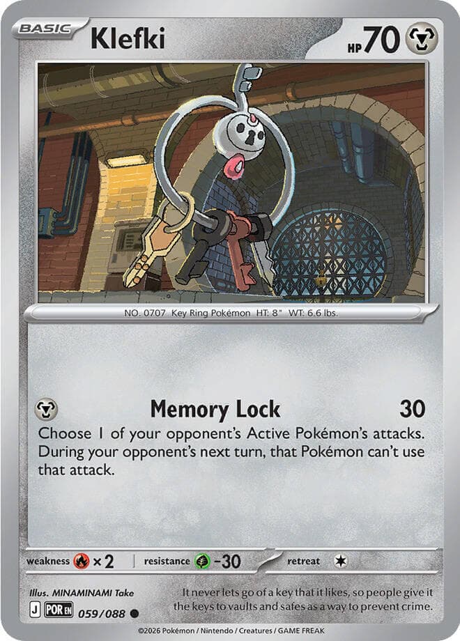 Klefki, catalogue front