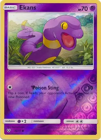 Ekans, catalogue front