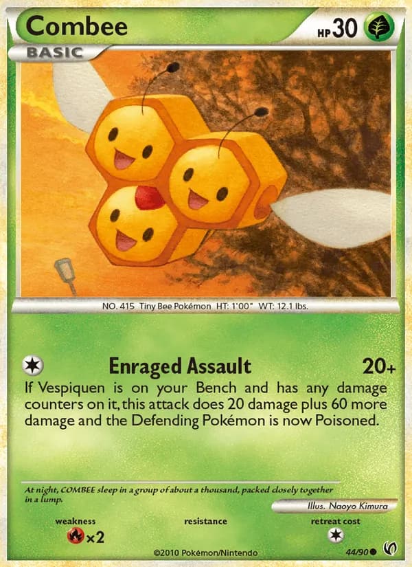 Combee, catalogue front