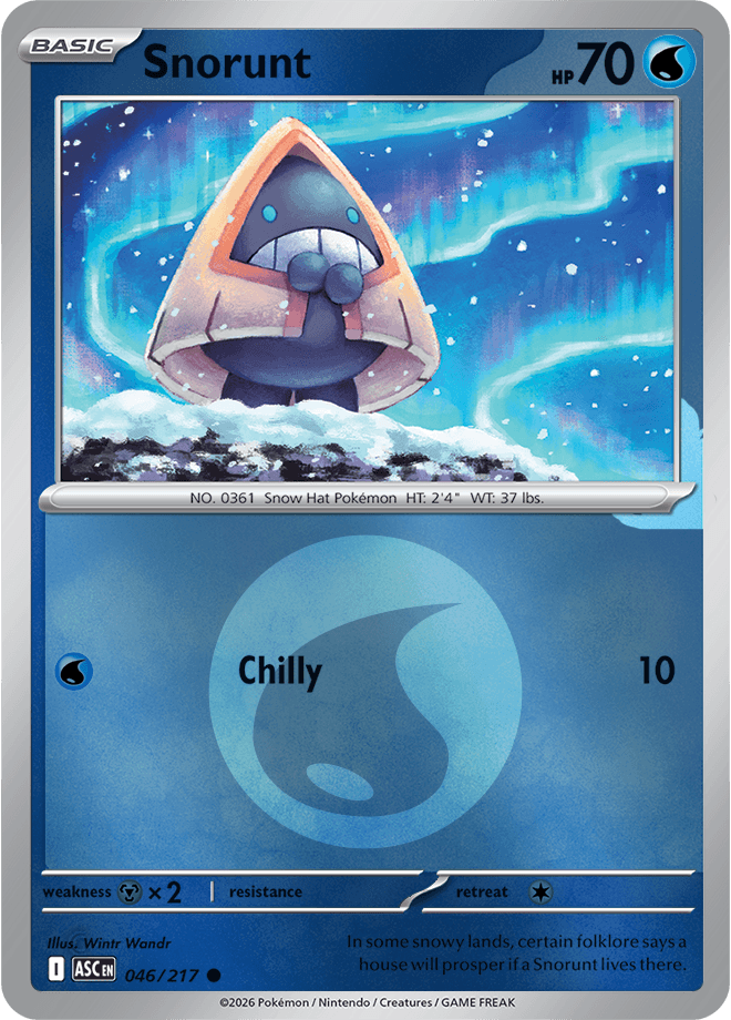 Snorunt, catalogue front