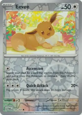 Eevee, catalogue front