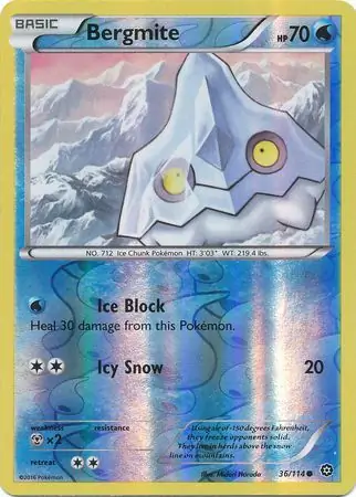 Bergmite, catalogue front