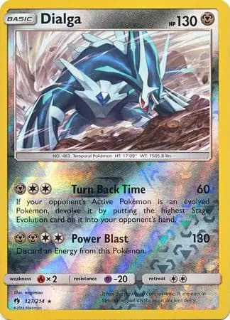Dialga, catalogue front