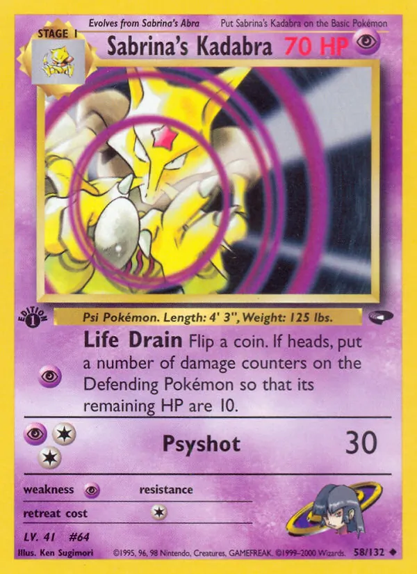 Sabrina's Kadabra, catalogue front