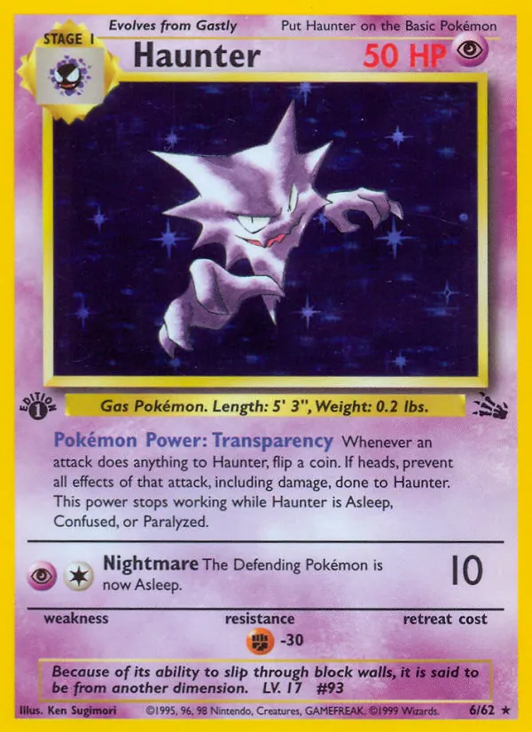 Haunter, catalogue front