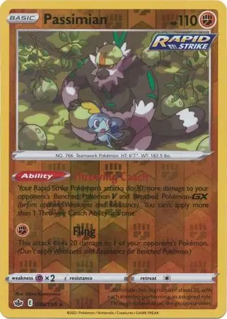 Passimian, catalogue front