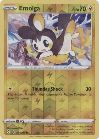 Emolga, catalogue front