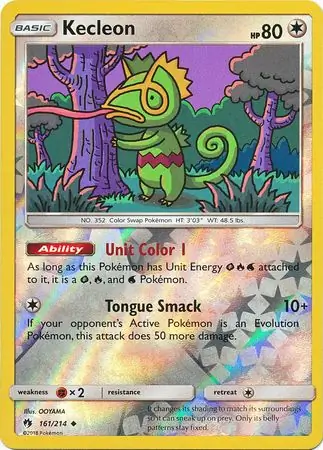 Kecleon, catalogue front