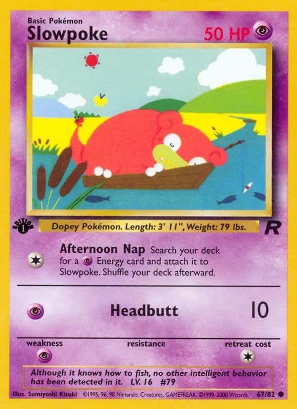 Slowpoke, catalogue front