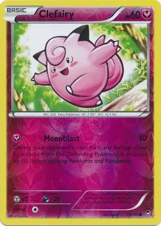 Clefairy, catalogue front
