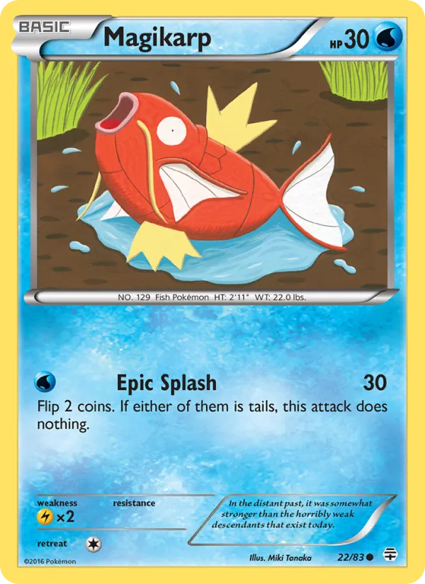 Magikarp, catalogue front