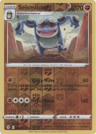 Seismitoad, catalogue front