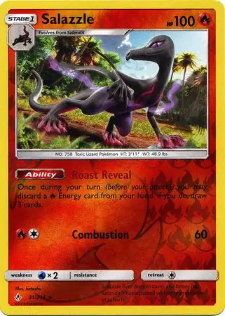 Salazzle, catalogue front