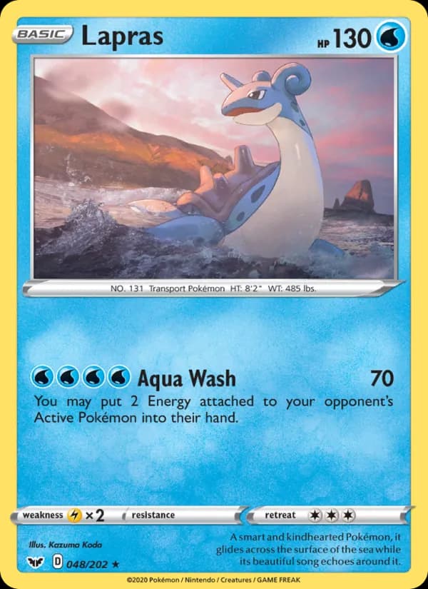 Lapras, catalogue front