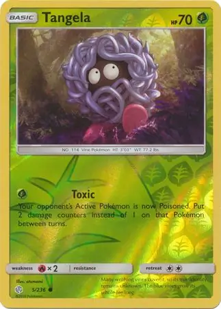 Tangela, catalogue front