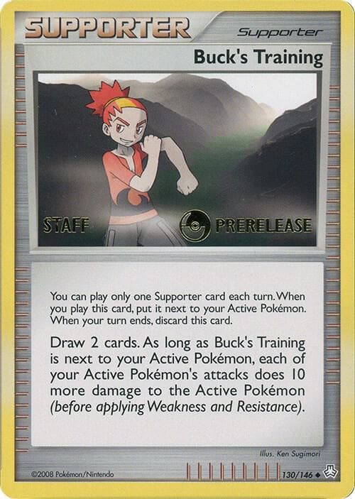 Buck's Training, catalogue front