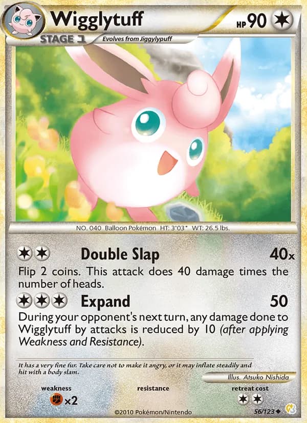 Wigglytuff, catalogue front