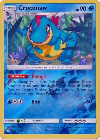 Croconaw, catalogue front