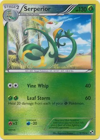 Serperior, catalogue front