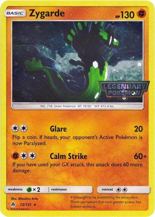 Zygarde, catalogue front