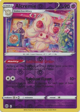 Alcremie, catalogue front