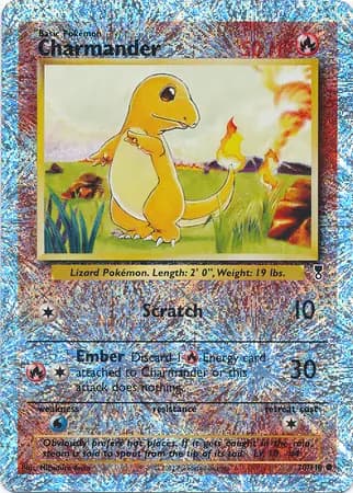 Charmander, catalogue front
