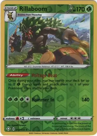 Rillaboom, catalogue front