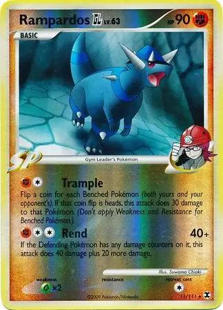 Rampardos GL, catalogue front