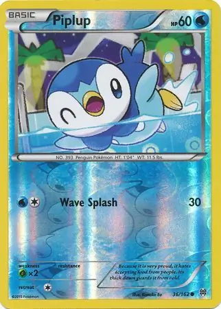 Piplup, catalogue front