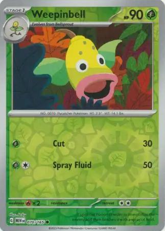 Weepinbell, catalogue front