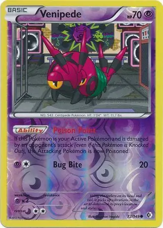 Venipede, catalogue front