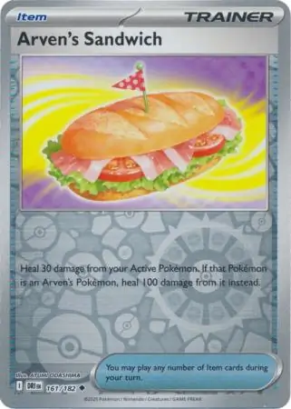Arven's Sandwich, catalogue front