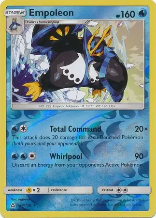 Empoleon, catalogue front