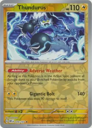 Thundurus, catalogue front