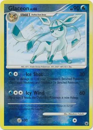 Glaceon, catalogue front