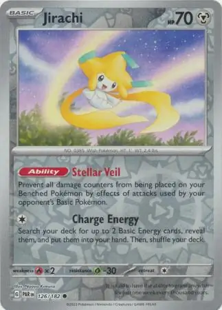 Jirachi, catalogue front