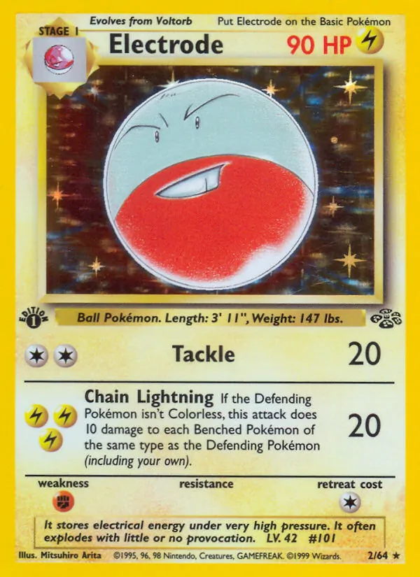 Electrode, catalogue front