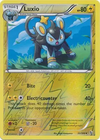 Luxio, catalogue front